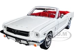 1964 1/2 Ford Mustang Convertible White with Red Interior James Bond 007 "Goldfinger" (1964) Movie "James Bond Collection" Series 1/24 Diecast Model