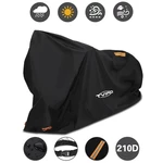 TVIRD 96.5x41x50inch Bike Cover Waterproof Anti Dust UV Windproof Motorcycle Scooter Protection with 2 Lock Holes & Refl