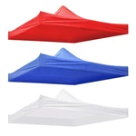 2x2m Canopy Top Sunshade Replacement Top Waterproof Dustproof Sun Protection Outdoor Camping Garden Shelters Blue Red Wh