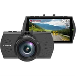 Autokamera LAMAX C9 GPS (s hlásením radarov) + látkové puzdro a karta čierna autokamera • 2K rozlíšenie • uhol záberu 150° • cyklické nahrávanie • noč