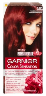 Permanentní barva Garnier Color Sensation 5.62 granátově červená + dárek zdarma