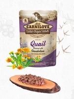 Carnilove Cat Sterilised Quail with Dandelion - 85g