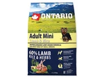 ONTARIO dog ADULT MINI lamb - 6,5kg