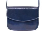 Dámská malá kožená kabelka crossbody (lovecká)  Arteddy - tmavě modrá