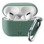 Puzdro CellularLine Bounce pro Apple AirPods Pro (BOUNCEAIRPODSPROG) zelené ochranný kryt pre Apple AirPods Pro • karabína • kompatibilný s bezdrôtový
