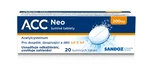 ACC ® NEO 200 mg šumivé 20 tablet 20 šumivých tablet