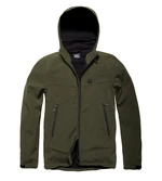 Bunda softshell Alforf Vintage Industries® - oliv (Farba: Zelená, Veľkosť: XL)