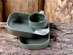 Jedálenská sada Camp-A-Box® Basic Wildo® – Olive Green (Helikon-Tex®) (Farba: Olive Green )