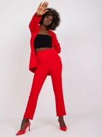 Red trousers classic women's Hidalgo