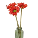 Gerbera DAISY řezaná umělá 48cm červená