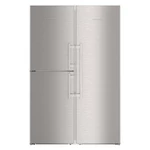 Americká chladnička Liebherr SBSes 8483 americká chladnička No Frost • výška 185 cm • objem chladničky 395 l: energetická trieda C • objem BioFresh ch