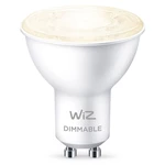 Inteligentná žiarovka WiZ Dimmable 4,9W GU10 (8718699786250) inteligentná LED žiarovka • spotreba 4,9 W • náhrada za 41 W až 60 W žiarovky • tvar: bod