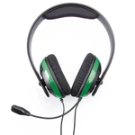 Headset Raptor HX200 pro Xbox (RG-HX200) čierny/zelený herné slúchadlá • pre Xbox • 3,5 mm jack • 40 mm vodičov s vysokým rozlíšením • integrovaný mik