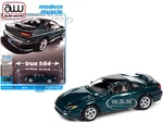 1992 Dodge Stealth R/T Twin Turbo Emerald Green Metallic with Black Top "Modern Muscle" Limited Edition to 12040 pieces Worldwide 1/64 Diecast Model