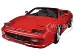 Ferrari F355 Spider Convertible Red Elite Edition 1/18 Diecast Car Model by Hot Wheels