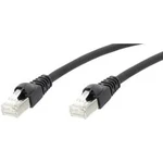 Síťový kabel RJ45 Telegärtner L00006D0100, CAT 5e, F/UTP, 25.00 m, černá