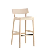 Barová stolička "Pause 2.0", 65 cm, 2 varianty - Woud Varianta: dub, svetlý lak
