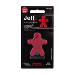 Mr&Mrs Fragrance Jeff Soft Touch Raspberry & Patchouli 1 ks vôňa do auta unisex