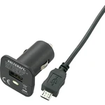 VOLTCRAFT CPS-2400 CPS-2400 USB nabíjačka do auta Výstupný prúd (max.) 2400 mA 1 x USB , micro USB