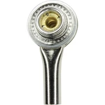 TRU COMPONENTS BABU-DR-10 kovový cvok    tlačidlo 10 mm, banánikova zdierka