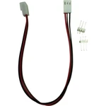 pinové lišty do DPS s propojovacím vodičem TRU COMPONENTS 743127, Počet pólov 3 1 sada