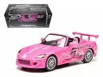 Sukis 2001 Honda S2000 Pink "2 Fast and 2 Furious" Movie (2003) 1/43 Diecast Model Car by Greenlight