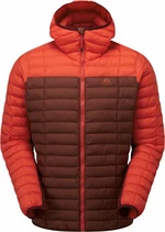 Mountain Equipment Particle Hooded Jacket Firedbrick/Cardinal L Outdoorová bunda