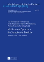 Medizin und Sprache  die Sprache der Medizin