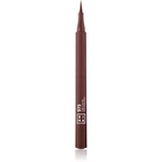 3INA The Color Pen Eyeliner oční linky ve fixu odstín 575 - Brown 1 ml