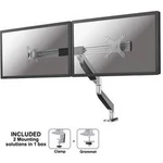 Držák na stůl pro monitor Neomounts by Newstar NM-D750DXSILVER, 25,4 cm (10") - 68,6 cm (27"), stříbrná