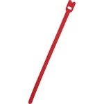 Kabelový manažer na suchý zip FASTECH® ETK-7-200-1339, (d x š) 200 mm x 7 mm, červená, 1 ks