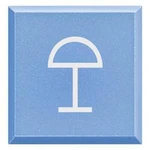 Legrand kryt Axolute modrá H4920LC