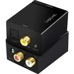 Toslink / cinch audio adaptér LogiLink CA0100, černá