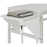 Manuflex AU0006.7035 Výškově nastavitelná stolní řešení pro pracovní stoly a pracovní stoly, Š x T 500 x 1000 mm