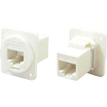 Adaptér, vestavný Cliff CP30220XW, RJ45 bílá, 1 ks