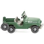 Wiking 001103 H0 Jeep W & W pro stavbu dřeva