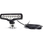 Pracovní světlomet WAS W136, 12 V, 24 V, (š x v x h) 199 x 118 x 72 mm, 4100 lm