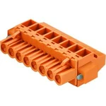 Zásuvkový konektor na kabel Weidmüller BLZP 5.08/08/90F SN OR BX 1949860000, 50.44 mm, pólů 8, rozteč 5.08 mm, 36 ks