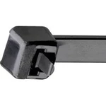Rozepínací stahovací pásek UV odolný Panduit PRT2H-L0, 213 x 7,6 mm, černá