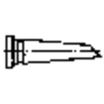 Pájecí hrot Weller LT-GW, GullWings, 2,3 mm