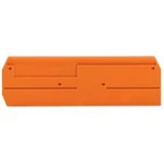 Koncová a oddělovací deska, WAGO 880-346, 86.7 mm x 2.5 mm x 28.6 mm , 100 ks