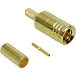 SMB konektor BKL Electronic 411000, 50 Ω, 500 MΩ, zástrčka rovná, 2.6 mm