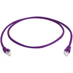 Síťový kabel RJ45 Telegärtner L00002A0195, CAT 6A, S/FTP, 3.00 m, fialová