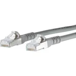 Síťový kabel RJ45 Metz Connect 1308451533-E, CAT 6A, S/FTP, 1.50 m, šedá