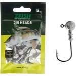 Zfish jig hlavička jig head 5 ks - háček 2/0 - 6 g