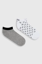 Ponožky Calvin Klein pánske, biela farba, 701218715