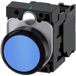 Tlačítko Siemens 3SU1100-0AB50-1BA0, modrá, 1 ks