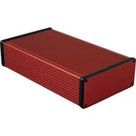 Hliníkové pouzdro 1455 Hammond Electronics 1455Q2201RD, 220 x 125 x 51.5 , červená