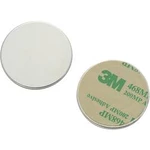 Samolepicí magnet TRU COMPONENTS N35-3502 1563949, (Ø) 35 mm, stříbrná, 1 ks