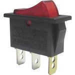 Kolébkový spínač s aretací TRU COMPONENTS TC-R13-91B-01, 250 V/AC, 10 A, 1x vyp/zap, N/A, 1 ks